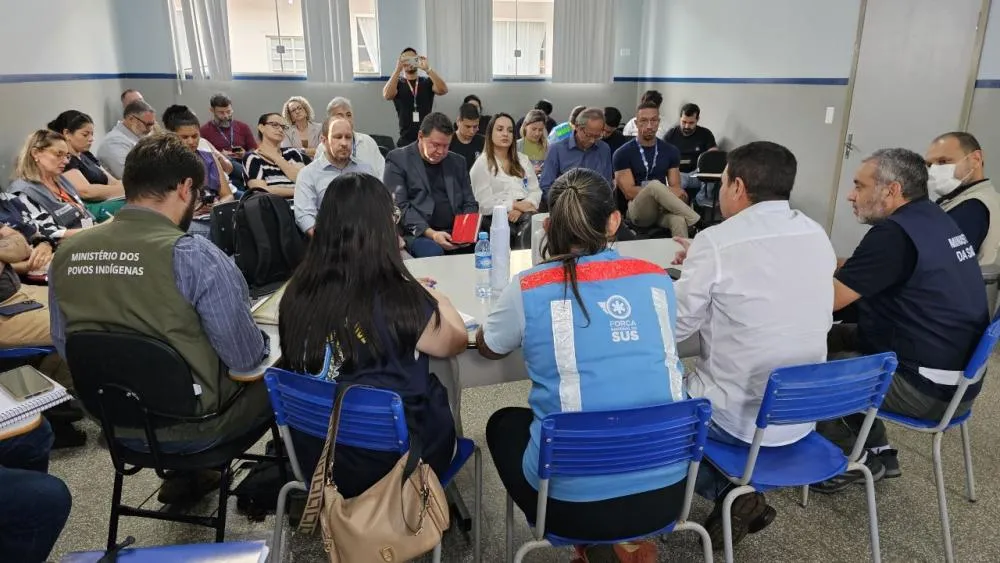 Tao logo foi criado por meio de Decreto do prefeito Marçal Filho, o Centro de Operações de Emergências em Saúde Pública já realizou a primeira reunião para tomada de decisões urgentes. Foto: Divulgação/Assecom