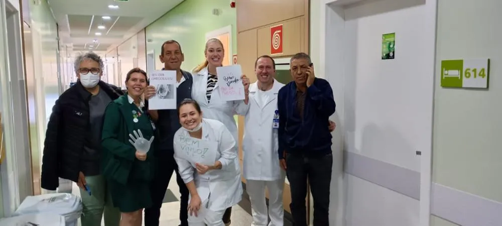 Após 16 anos de hemodiálise, policial de MS realiza transplante e celebra nova fase de vida. Foto: Divulgação